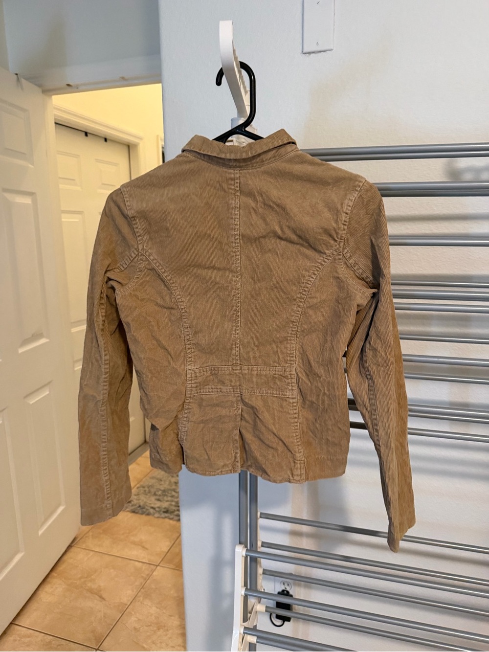 Missimo Women’s Tan Corduroy Button-Front Jacket - Picture 2 of 3